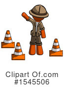 Orange Design Mascot Clipart #1545506 by Leo Blanchette