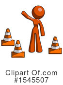 Orange Design Mascot Clipart #1545507 by Leo Blanchette
