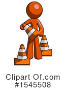 Orange Design Mascot Clipart #1545508 by Leo Blanchette