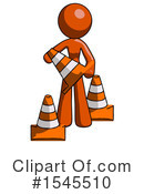 Orange Design Mascot Clipart #1545510 by Leo Blanchette
