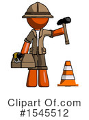 Orange Design Mascot Clipart #1545512 by Leo Blanchette