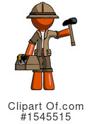 Orange Design Mascot Clipart #1545515 by Leo Blanchette