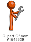 Orange Design Mascot Clipart #1545529 by Leo Blanchette