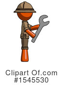 Orange Design Mascot Clipart #1545530 by Leo Blanchette
