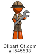 Orange Design Mascot Clipart #1545533 by Leo Blanchette