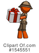 Orange Design Mascot Clipart #1545551 by Leo Blanchette