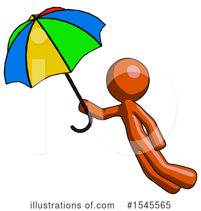 Royalty-Free (RF) Orange Design Mascot Clipart Illustration by Leo Blanchette - Stock Sample #1545565