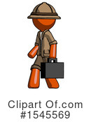 Orange Design Mascot Clipart #1545569 by Leo Blanchette