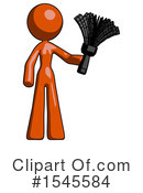 Orange Design Mascot Clipart #1545584 by Leo Blanchette
