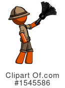 Orange Design Mascot Clipart #1545586 by Leo Blanchette