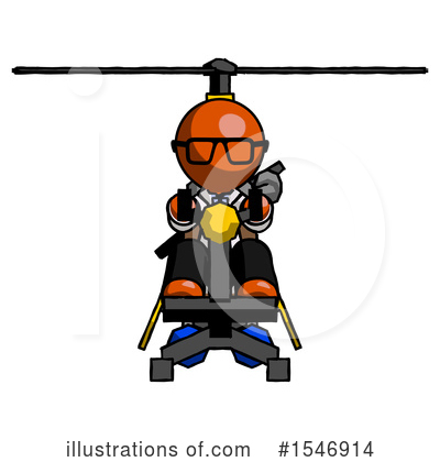 Royalty-Free (RF) Orange Design Mascot Clipart Illustration by Leo Blanchette - Stock Sample #1546914