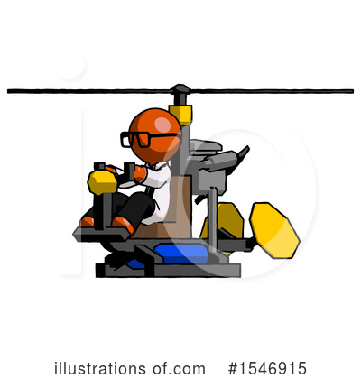 Royalty-Free (RF) Orange Design Mascot Clipart Illustration by Leo Blanchette - Stock Sample #1546915