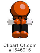 Orange Design Mascot Clipart #1546916 by Leo Blanchette