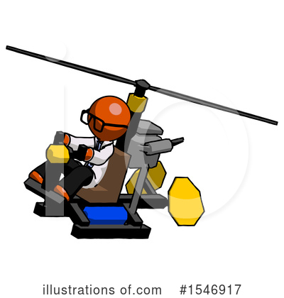 Royalty-Free (RF) Orange Design Mascot Clipart Illustration by Leo Blanchette - Stock Sample #1546917
