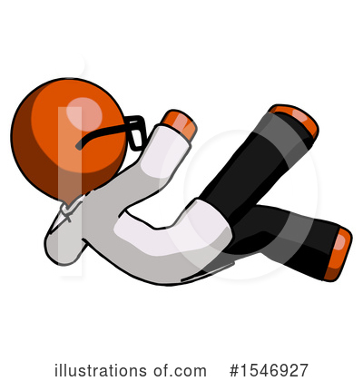 Royalty-Free (RF) Orange Design Mascot Clipart Illustration by Leo Blanchette - Stock Sample #1546927