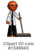 Orange Design Mascot Clipart #1546943 by Leo Blanchette