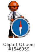 Orange Design Mascot Clipart #1546959 by Leo Blanchette