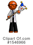 Orange Design Mascot Clipart #1546966 by Leo Blanchette