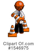 Orange Design Mascot Clipart #1546975 by Leo Blanchette