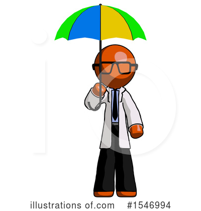 Royalty-Free (RF) Orange Design Mascot Clipart Illustration by Leo Blanchette - Stock Sample #1546994