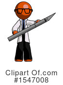 Orange Design Mascot Clipart #1547008 by Leo Blanchette