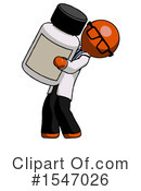 Orange Design Mascot Clipart #1547026 by Leo Blanchette
