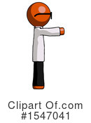 Orange Design Mascot Clipart #1547041 by Leo Blanchette
