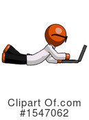 Orange Design Mascot Clipart #1547062 by Leo Blanchette