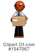 Orange Design Mascot Clipart #1547067 by Leo Blanchette