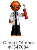Orange Design Mascot Clipart #1547084 by Leo Blanchette