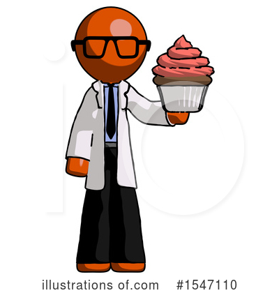 Royalty-Free (RF) Orange Design Mascot Clipart Illustration by Leo Blanchette - Stock Sample #1547110