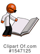 Orange Design Mascot Clipart #1547125 by Leo Blanchette