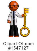 Orange Design Mascot Clipart #1547127 by Leo Blanchette