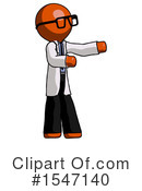 Orange Design Mascot Clipart #1547140 by Leo Blanchette