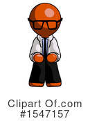 Orange Design Mascot Clipart #1547157 by Leo Blanchette