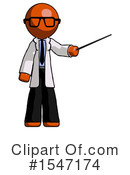 Orange Design Mascot Clipart #1547174 by Leo Blanchette