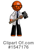 Orange Design Mascot Clipart #1547176 by Leo Blanchette