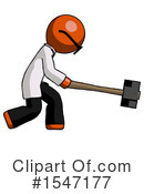 Orange Design Mascot Clipart #1547177 by Leo Blanchette