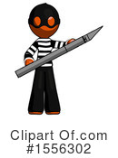 Orange Design Mascot Clipart #1556302 by Leo Blanchette