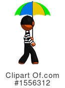 Orange Design Mascot Clipart #1556312 by Leo Blanchette