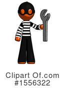 Orange Design Mascot Clipart #1556322 by Leo Blanchette