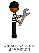 Orange Design Mascot Clipart #1556323 by Leo Blanchette