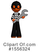 Orange Design Mascot Clipart #1556324 by Leo Blanchette