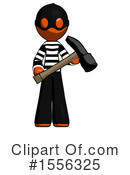 Orange Design Mascot Clipart #1556325 by Leo Blanchette