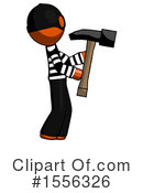 Orange Design Mascot Clipart #1556326 by Leo Blanchette