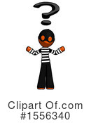 Orange Design Mascot Clipart #1556340 by Leo Blanchette