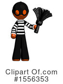 Orange Design Mascot Clipart #1556353 by Leo Blanchette