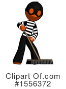 Orange Design Mascot Clipart #1556372 by Leo Blanchette