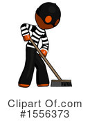 Orange Design Mascot Clipart #1556373 by Leo Blanchette