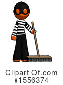 Orange Design Mascot Clipart #1556374 by Leo Blanchette
